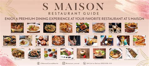 s maison restaurants|Here’s a complete list of .